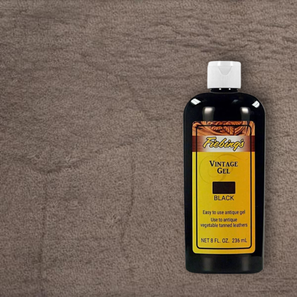Fiebing's Vintage Gel, 8 fl. oz. (236ml) Nickel & Young Black