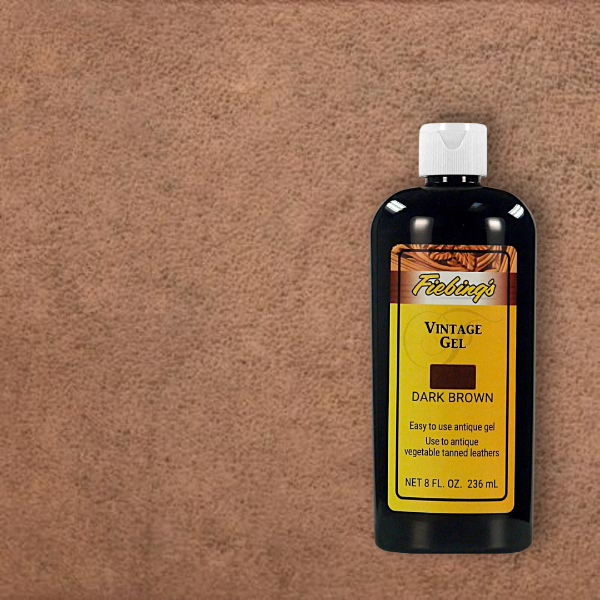 Fiebing's Vintage Gel, 8 fl. oz. (236ml) Nickel & Young Dark Brown