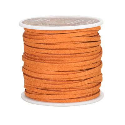 Microfiber Laces, 22m (25 yards) Nickel & Young Orange