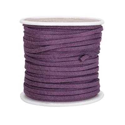 Microfiber Laces, 22m (25 yards) Nickel & Young Purple
