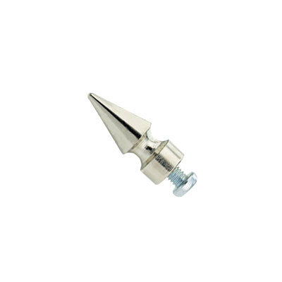 Solid Brass Spike Screw Rivet, Nickel (10PK) Rivets Nickel & Young 25mm (1") 10 Pack