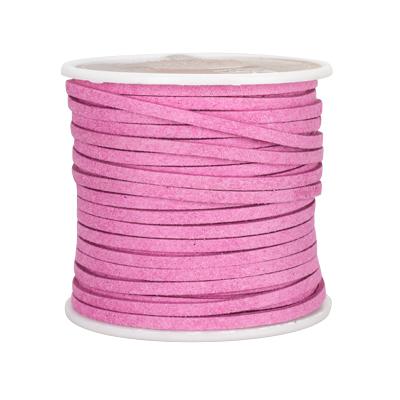 Microfiber Laces, 22m (25 yards) Nickel & Young Pink