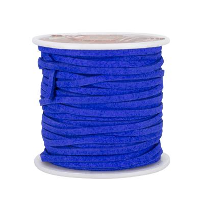 Microfiber Laces, 22m (25 yards) Nickel & Young Navy Blue