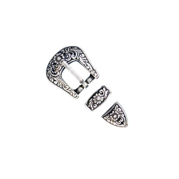 Diablo 3 Pcs Buckle Set, AS Nickel & Young 10mm (3/8")