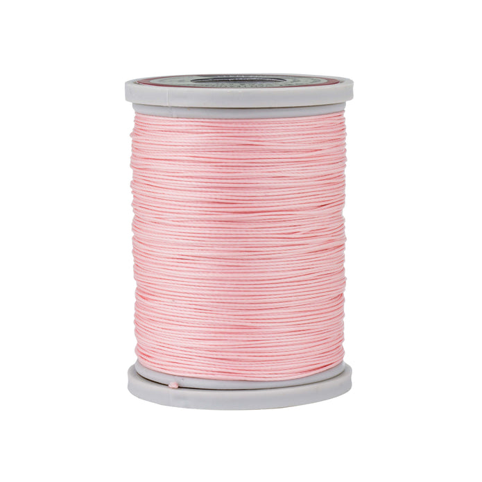 Craftplus® Premium Linen Thread, 0.55mm (1/64") Nickel & Young Pastel Pink
