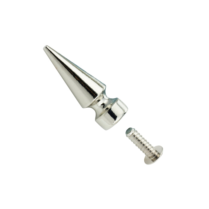 Spike Rivets, NP Rivets Nickel & Young 32mm (1-1/4") 10 Pack