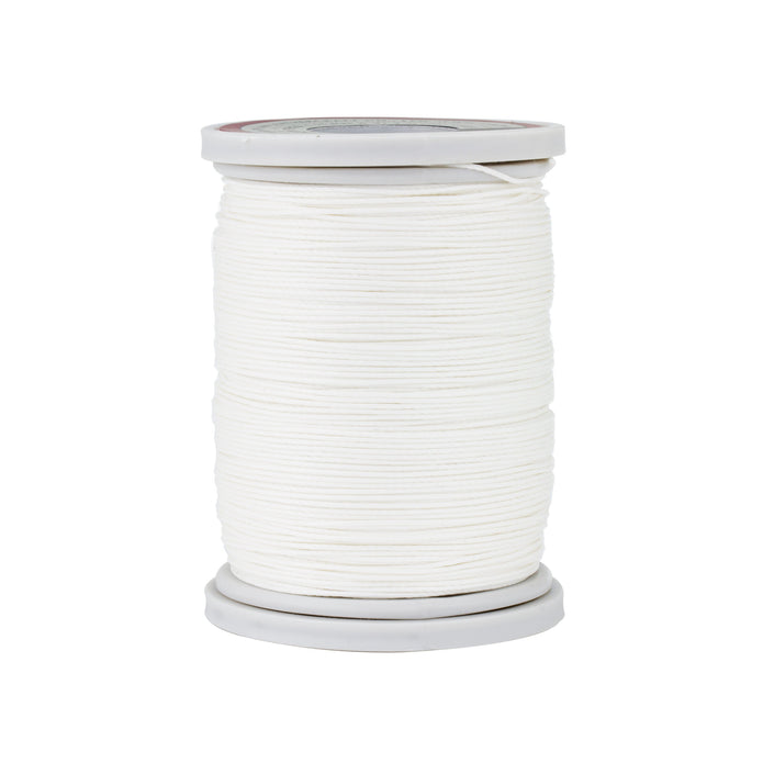 Craftplus® Premium Linen Thread, 0.55mm (1/64") Nickel & Young White
