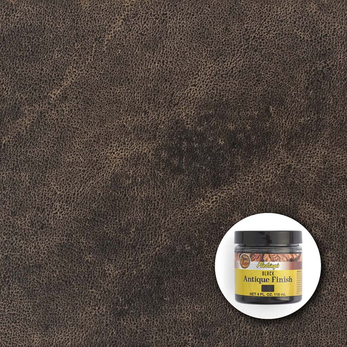 Fiebing's Antique Finish, 4 fl. oz. (118ml) Nickel & Young Black
