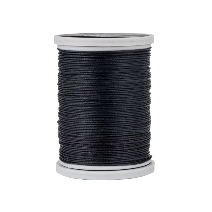 Craftplus® Premium Linen Thread, 0.55mm (1/64") Nickel & Young Black