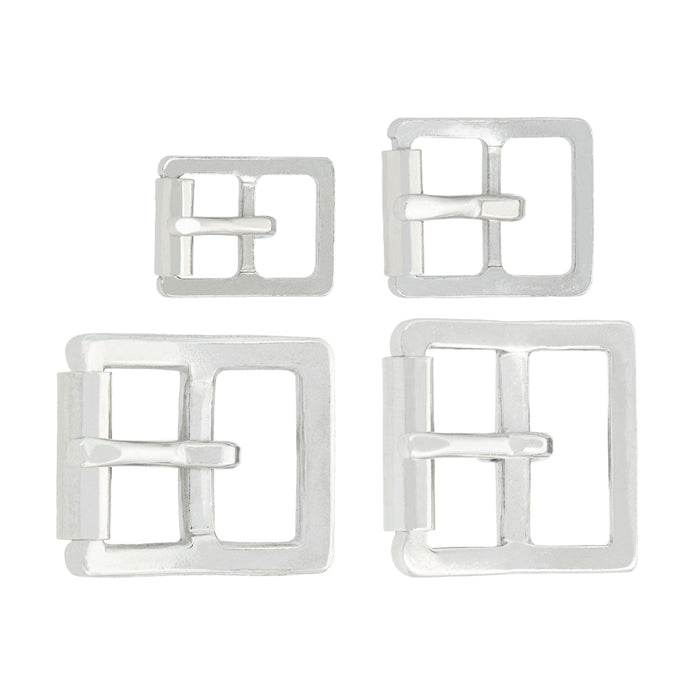 Reece Strap Roller Buckles, NP Nickel & Young