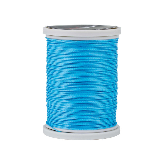 Craftplus® Premium Linen Thread, 0.55mm (1/64") Nickel & Young turquoise