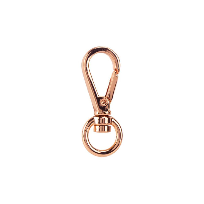 Slim Swivel Spring Snaps Nickel & Young 8mm (5/16") Rose Gold