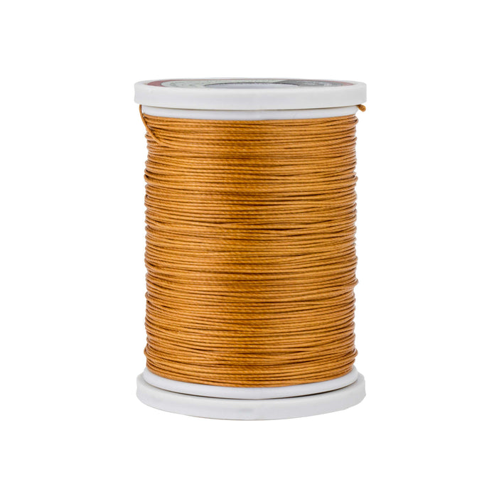 Craftplus® Premium Linen Thread, 0.55mm (1/64") Nickel & Young Light Brown