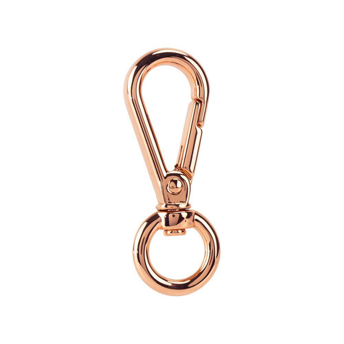 Slim Swivel Spring Snaps Nickel & Young 12mm (1/2") Rose Gold