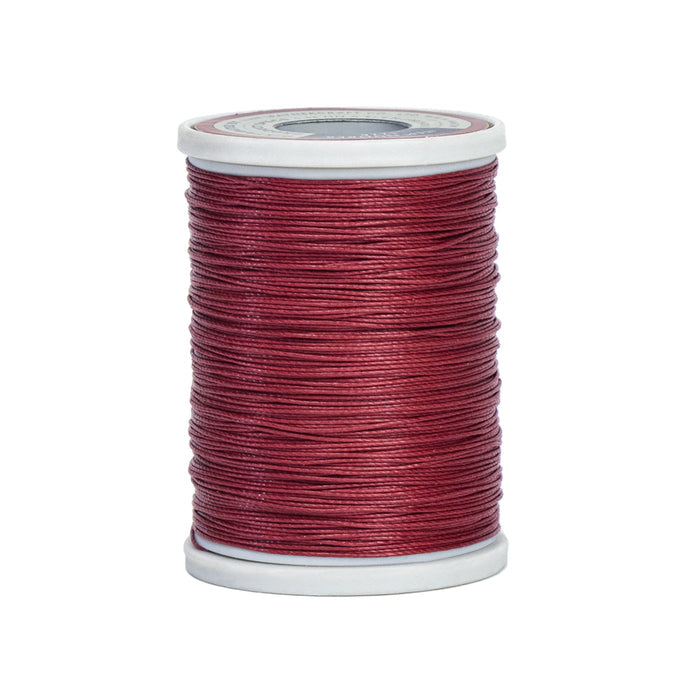 Craftplus® Premium Linen Thread, 0.55mm (1/64") Nickel & Young Dark Red