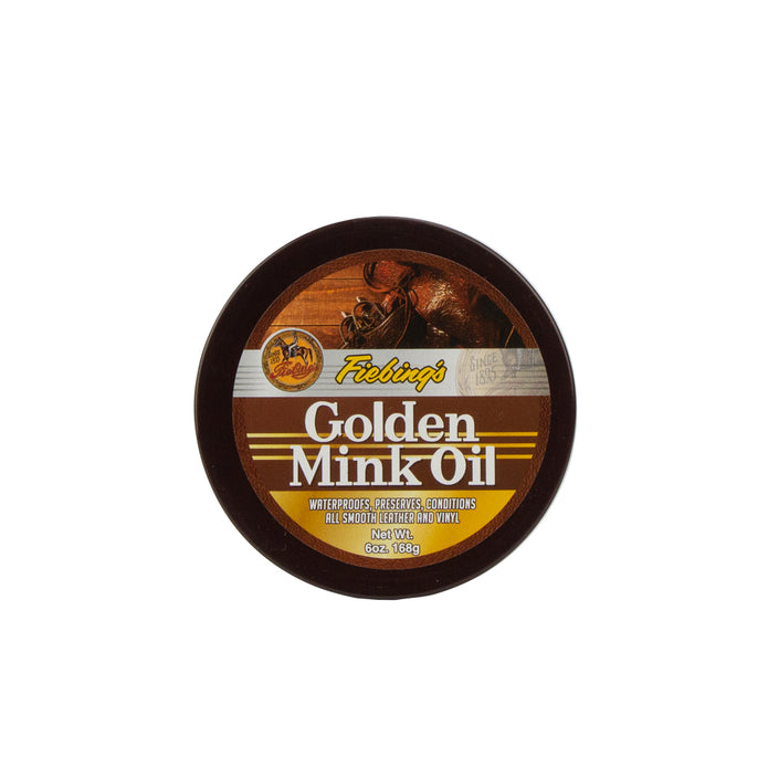 Fiebing's Golden Mink Oil, 6oz. (170g) Nickel & Young