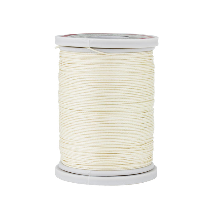 Craftplus® Premium Linen Thread, 0.55mm (1/64") Nickel & Young Cream