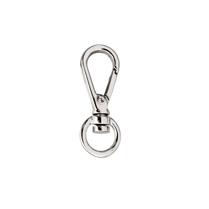 Slim Swivel Spring Snaps Nickel & Young 8mm (5/16") Nickel Plate