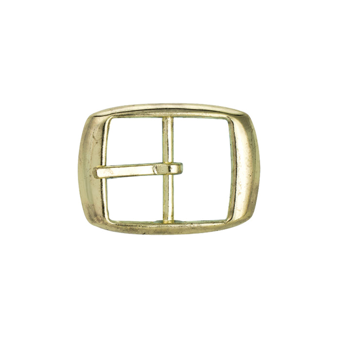 Center Bar Buckles Buckles Nickel & Young 25mm (1") Blass Plate