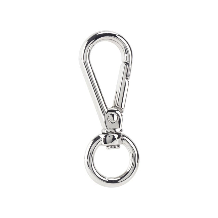 Slim Swivel Spring Snaps Nickel & Young 12mm (1/2") Nickel Plate