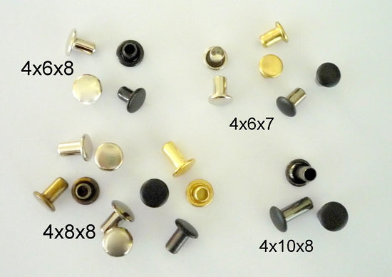 Tubular Rivets - (100pcs. /pack) – Nickel & Young
